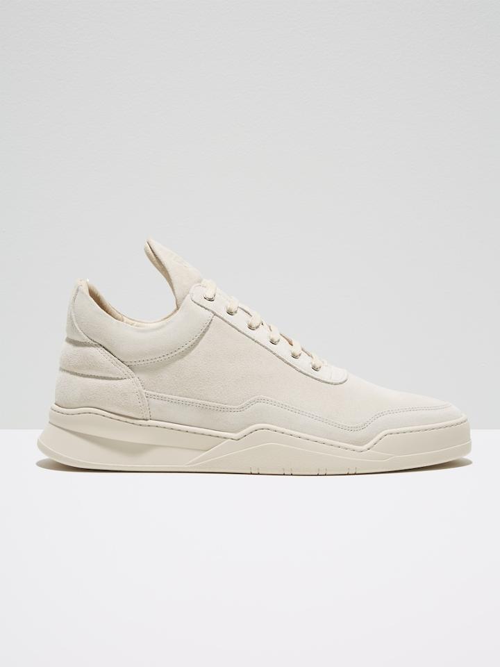 Frank + Oak Filling Pieces Low Top Ghost In Nude
