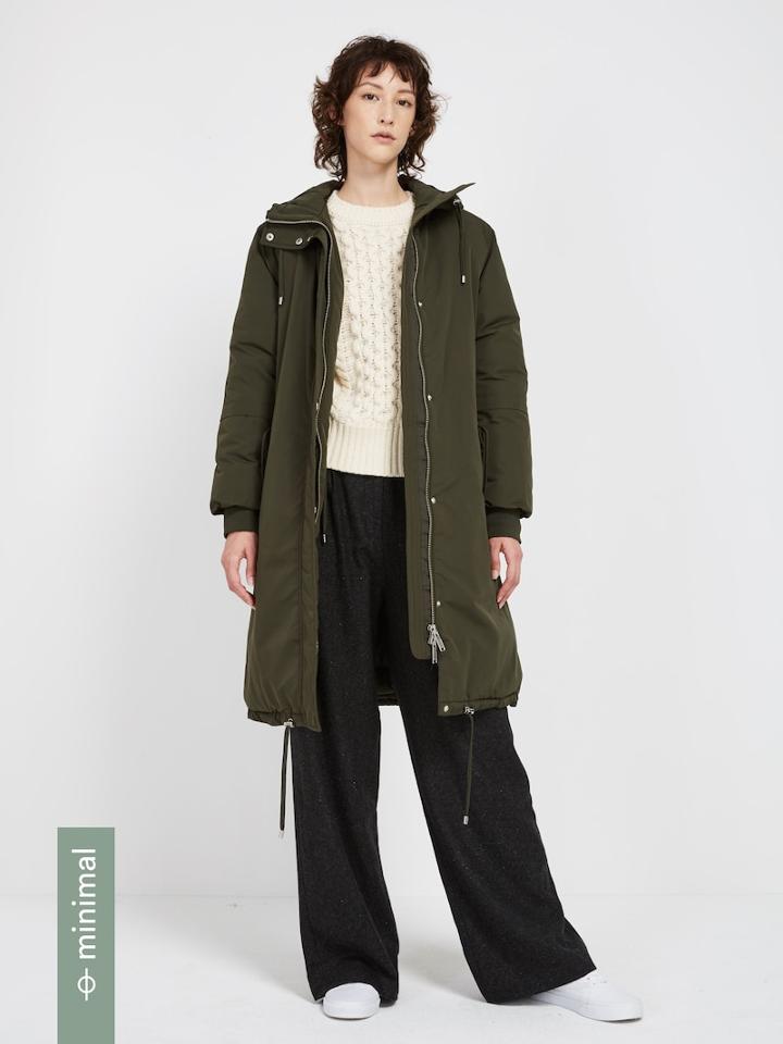 Frank + Oak The Alpine Parka With Recycled 3m Thinsulate - Dark Green