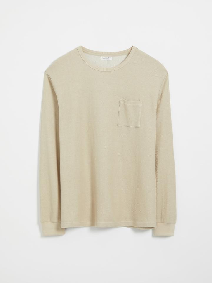Frank + Oak Honeycomb Long Sleeve Jersey Tee