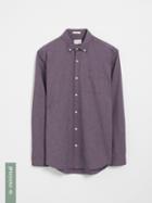 Frank + Oak The Jasper Good Cotton Shirt - Lavender