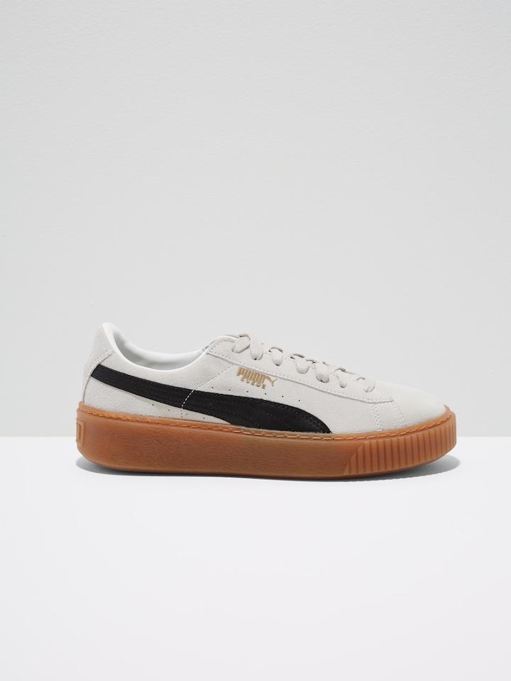 Frank + Oak Puma - 363559 01 Suede Platform Core Cr660017 Whisper White-puma Black: 60