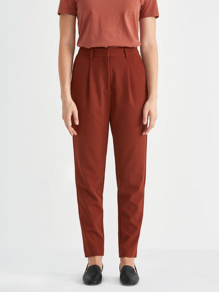 Frank + Oak Grant Pant In Rust
