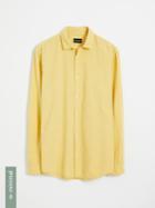 Frank + Oak Cotton-linen Shirt - Light Yellow