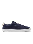 Frank + Oak Puma Basket Classic Embossed Wool In Peacoat