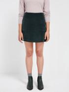 Frank + Oak Corduroy Mini Skirt In Dark Green