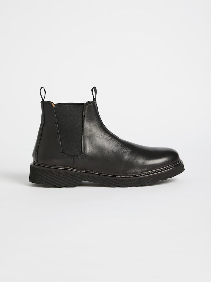 Frank + Oak The George Chelsea Boot - Black/brown
