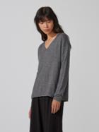 Frank + Oak Wool-cashmere-blend Sweater In Graphite