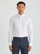 Frank + Oak The Laurier Extra-slim Stretch Dress Shirt In White