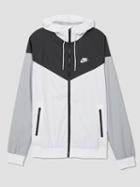 Frank + Oak Nike Sportswear Windrunner Jacket In White