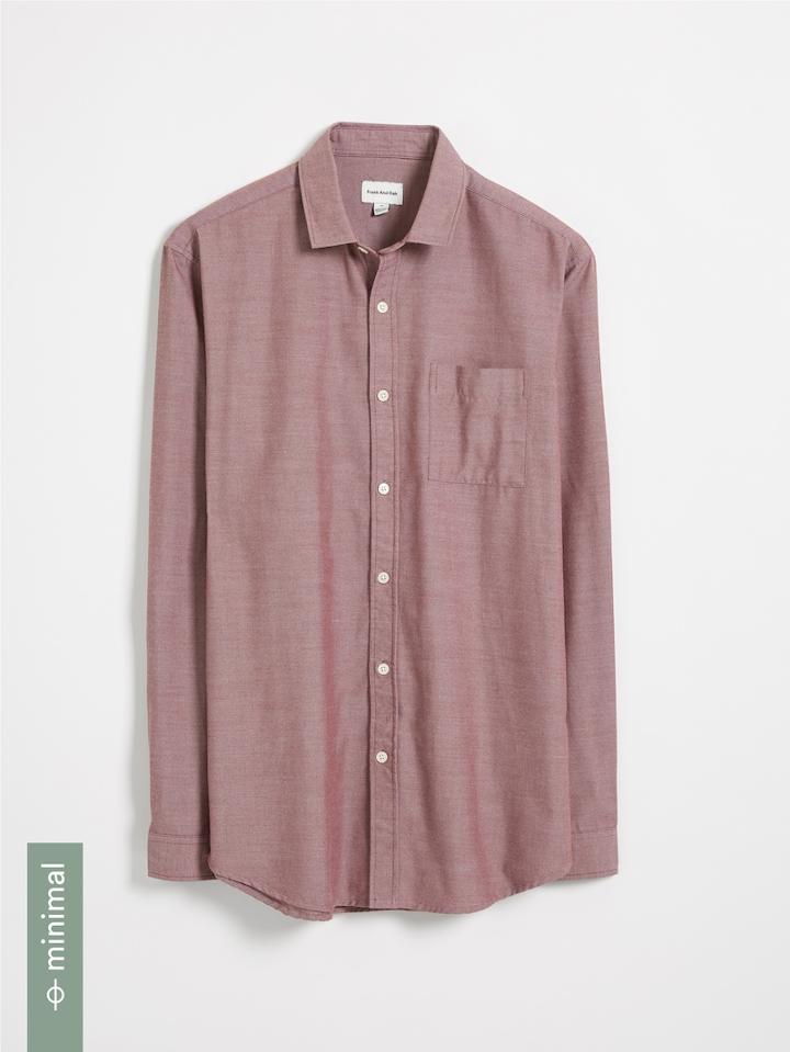 Frank + Oak Recycled Polyester Blend Shirt - Madder Brown