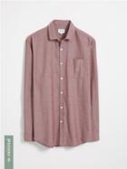 Frank + Oak Recycled Polyester Blend Shirt - Madder Brown