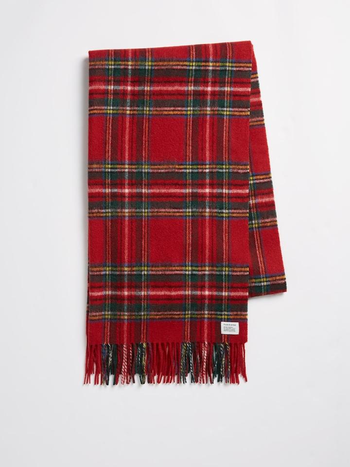 Frank + Oak Woven Tartan Scarf