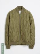 Frank + Oak The Liam Water Repellent Bomber With Recycled 3m Thinsulate - Green