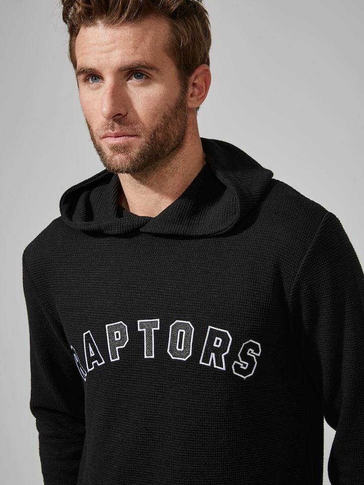 Frank + Oak Toronto Raptors Waffle-knit Pullover Hoodie