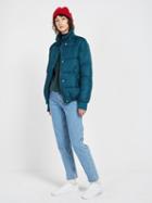 Frank + Oak The Explorer Winter Puffer Jacket With Recycled 3m Thinsulate - Blue