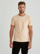 Frank + Oak Organic Cotton Pocket T-shirt In Amberlight