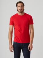 Frank + Oak Crewneck Pocket T-shirt In Red
