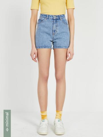 Frank + Oak The Stevie Good Cotton Jean Short - Light Indigo