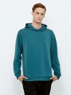 Frank + Oak State Concepts Drirelease French Terry Pullover Hoodie In Green