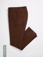 Frank + Oak Laurier Stretch-wool Suit Trousers - Brick