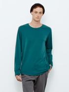Frank + Oak State Concepts Drirelease Long-sleeve Loose-fit T-shirt In Green