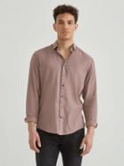 Frank + Oak Supersoft Cotton-blend Shirt In Antler
