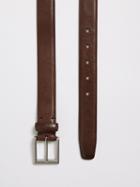 Frank + Oak Feathered Edge Leather Belt
