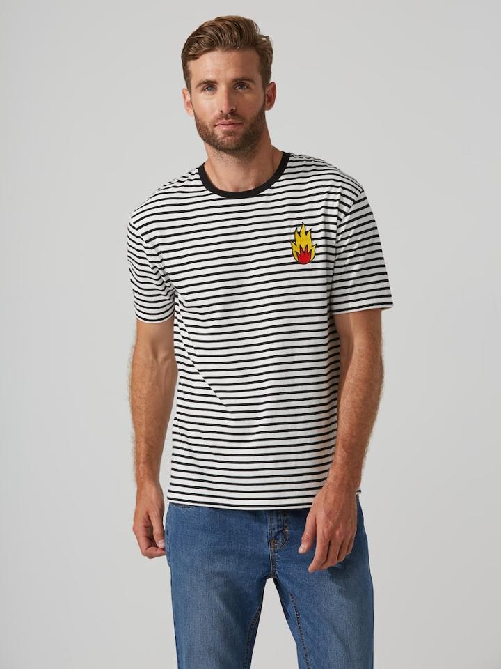 Frank + Oak The Creator Series: Ricardo Cavolo Striped T-shirt