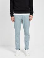 Frank + Oak The Becket Skinny Chino Trouser In Light Teal