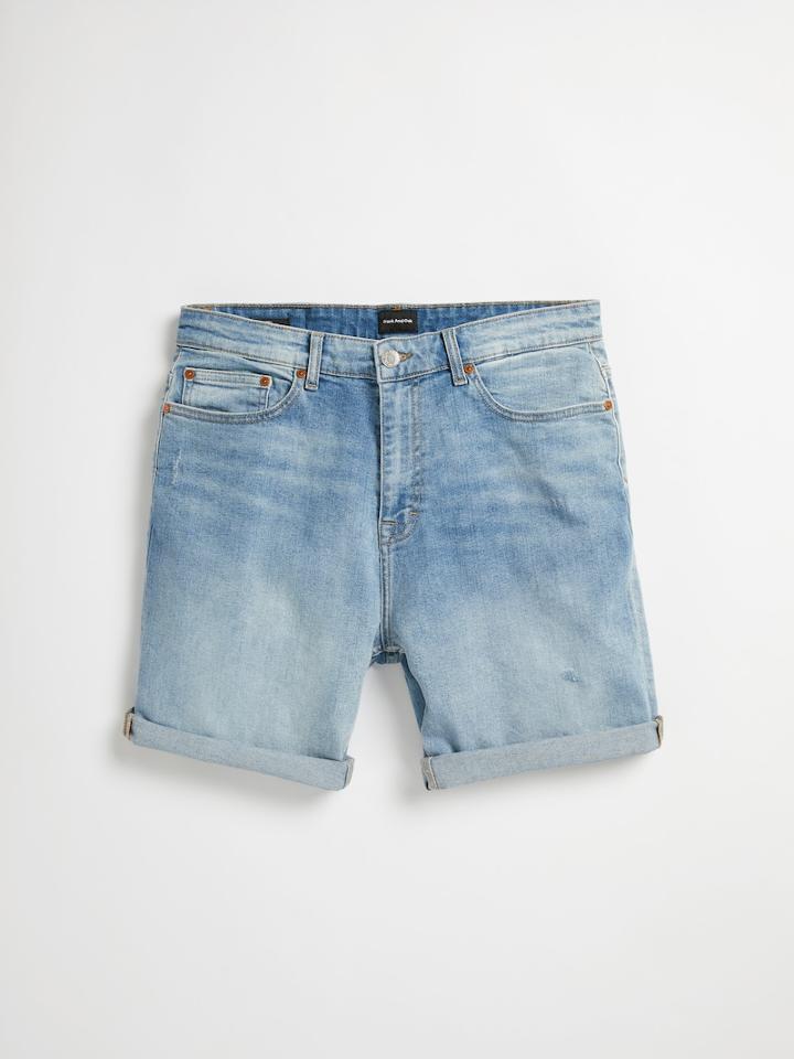 Frank + Oak The Miles Straight Jean Short - Light Vintage Blue