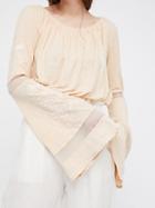 Free People Bonjour Bell Sleeve Tee