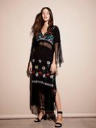 Free People Ella Fringe Midi Dress