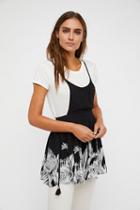 Free People Womens Tropical Oasis Jumper