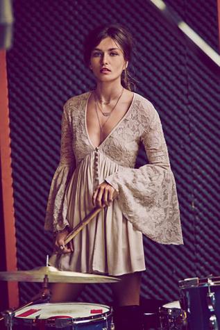 Free People Womens With Love Dress