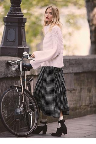 Fp X Womens Fp X Courtney Plaid Skirt