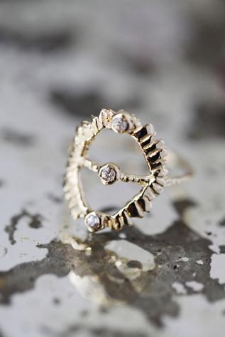 Communion By Joy Womens Light Above Light Below Ring