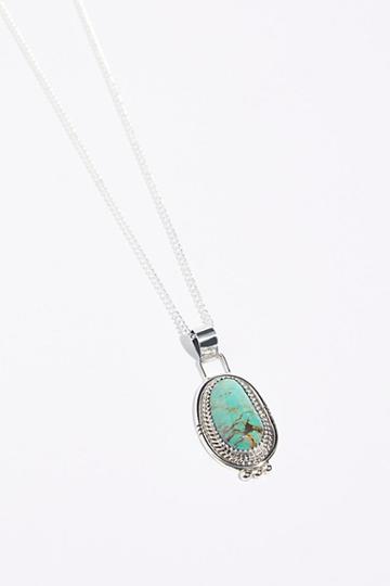 Sterling Turquoise Pendant By Navajo Arts &amp; Crafts Enterprise At Free People