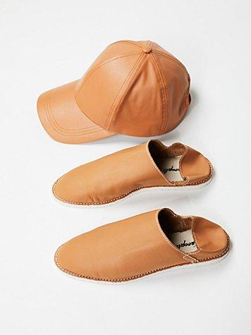 Weekdays Leather Flat By Fp Collection