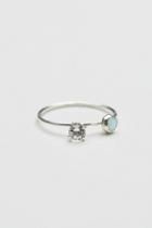 Honey My Heart X Free People Womens Arc Delicate Stone Ring