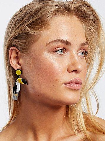 Bird Of Paradise Earrings By Zhuu At Free People