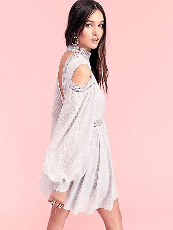 Aslan Cold Shoulder Mini Dress By Acler