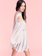Aslan Cold Shoulder Mini Dress By Acler