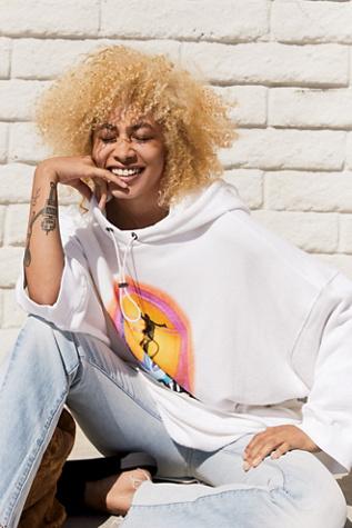 Free People Womens You Name It Hoodie