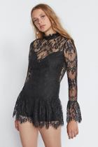 Nellie Lace Romper By Saylor At Free People