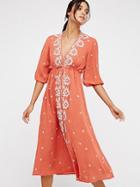Embroidered Fable Dress By Free People