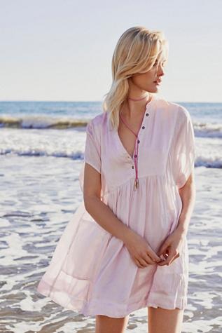 Free People Womens Rowan Mini Dress