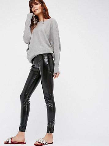 Blank Nyc Patent Vegan Leather Leggings