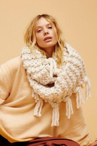 Free People Womens Bundle Baby Chunky Cowl