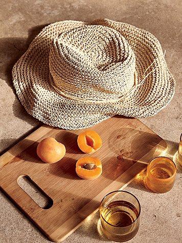Free People Mellow Mood Packable Straw Hat