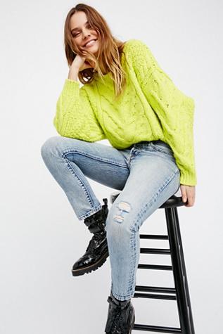 Free People Womens Bonfire Sweater